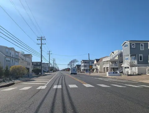 Long Beach Boulevard through Surf City NJ